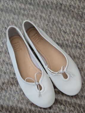 Frye Emma Leather Ballet Flats